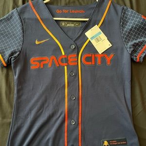 Womens Space City Astros jersey Alverez